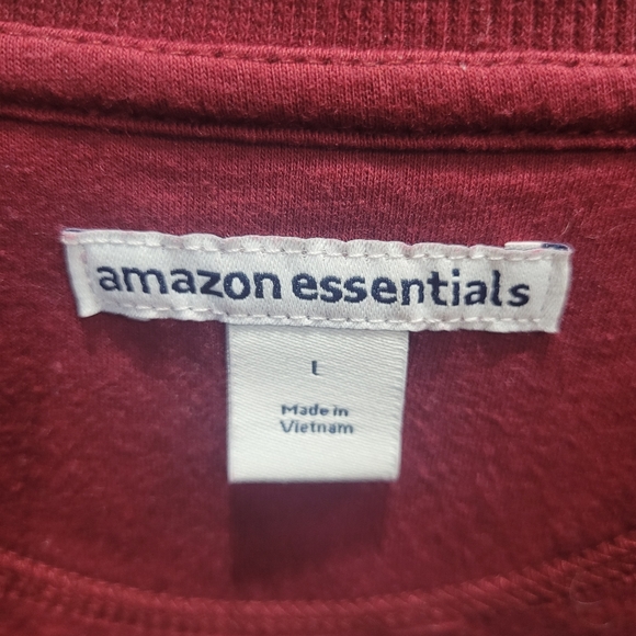 NWOT Mens Fleece Crewneck Sweatshirt - Picture 7 of 7